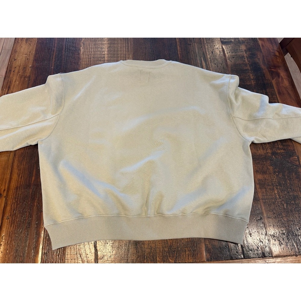 New Balance Made in USA Crewneck Sweatshirt Olive Green WT51563 OVN XL WOMENS - Picture 3 of 5